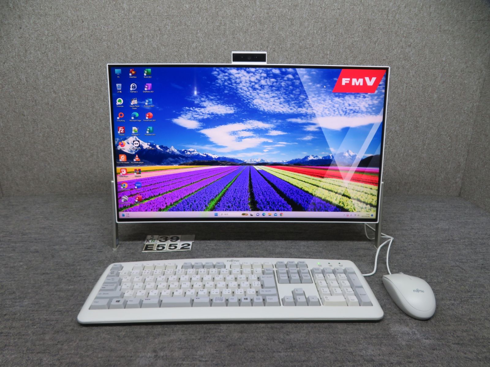 超速 i7・ブルーレイも見れる】◇FUJITSU ESPRIMO FH77/D3/ 23.8型/超高速12CPU ・i7-9750H/新品SSD  512GB/メモリ/win11/ms Office - メルカリ