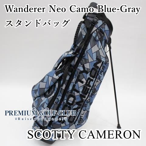 Scotty Cameron】CARRY BAG WANDERER NEO CAMO BLUE GRAY