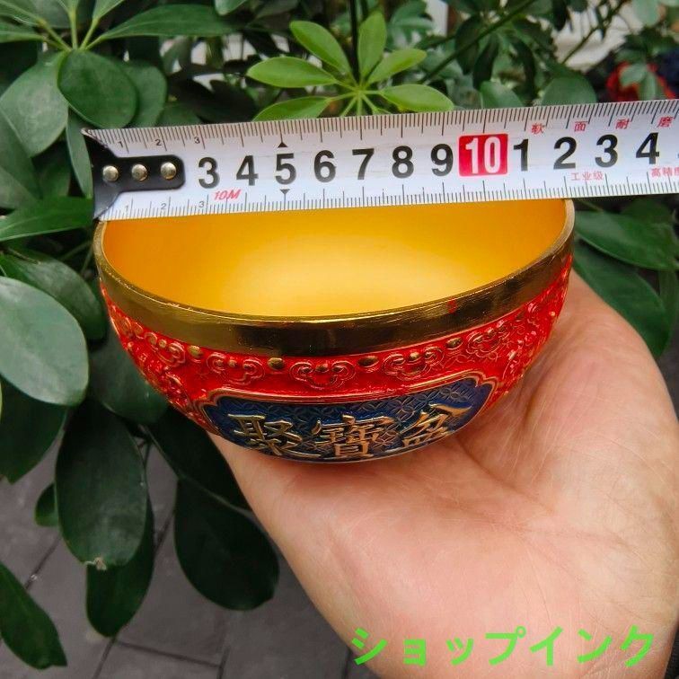 清乾隆 景泰藍聚宝盆彩画麒麟聚宝盆 碗 工芸品 美術品 置物 民国至