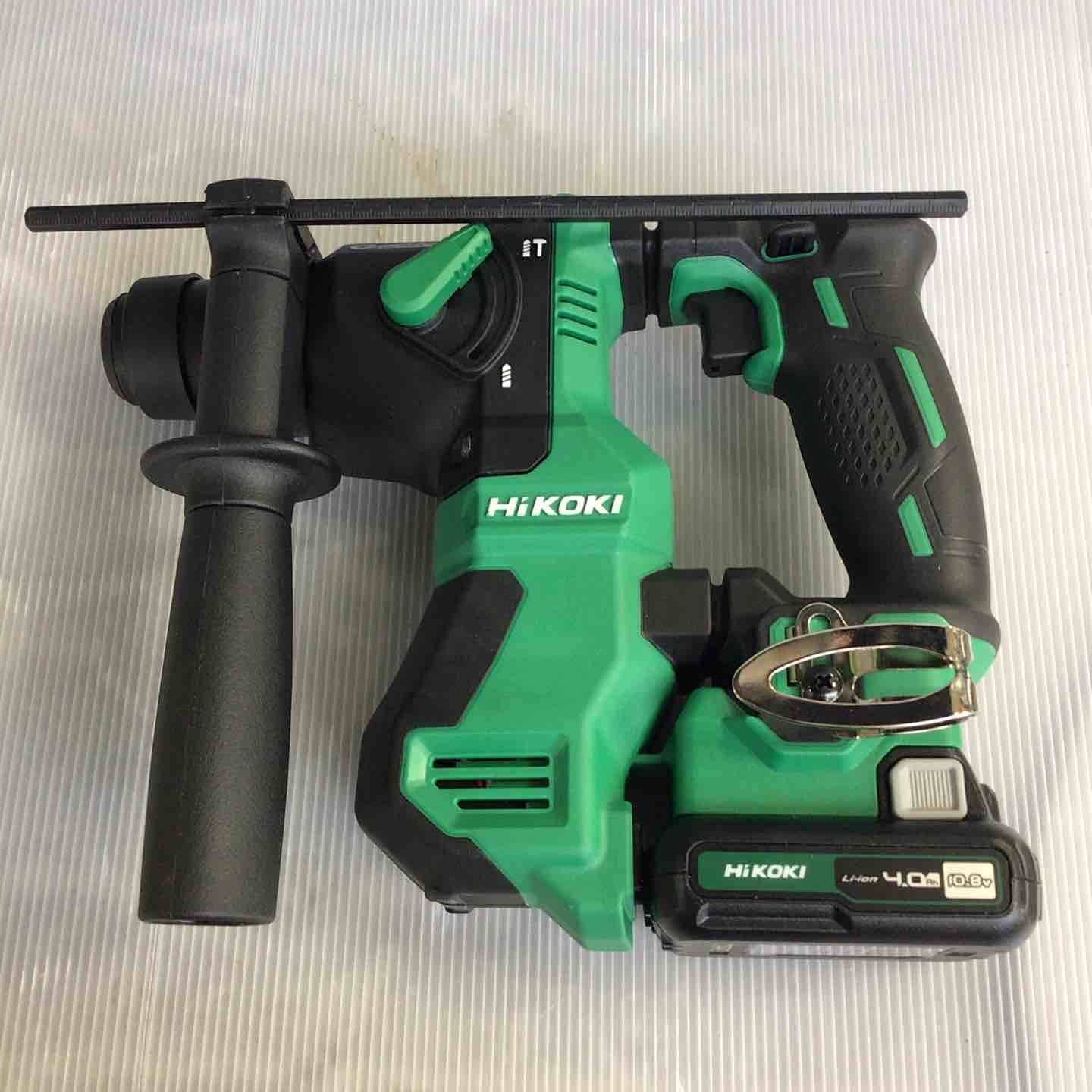 HiKOKI ハイコーキ 10.8V コードレス ハンマドリル DH12DD 2LSK 蓄電池2個 充電器 ケース付き 草加店