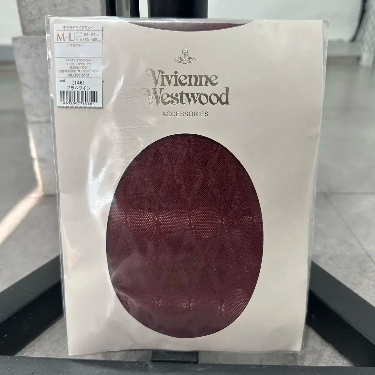 Vivienne Westwood ロゴ 詳述 ストッキング