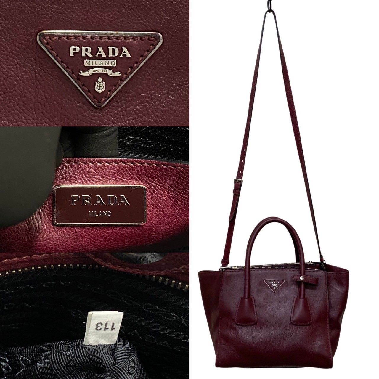 ○日本正規品○ 美品 PRADA ハンドバッグ 赤 プラダバック プラダ バッグ - bestcheerstone.com