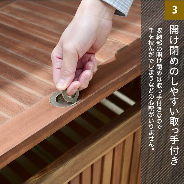 ベンチ型収納BOX