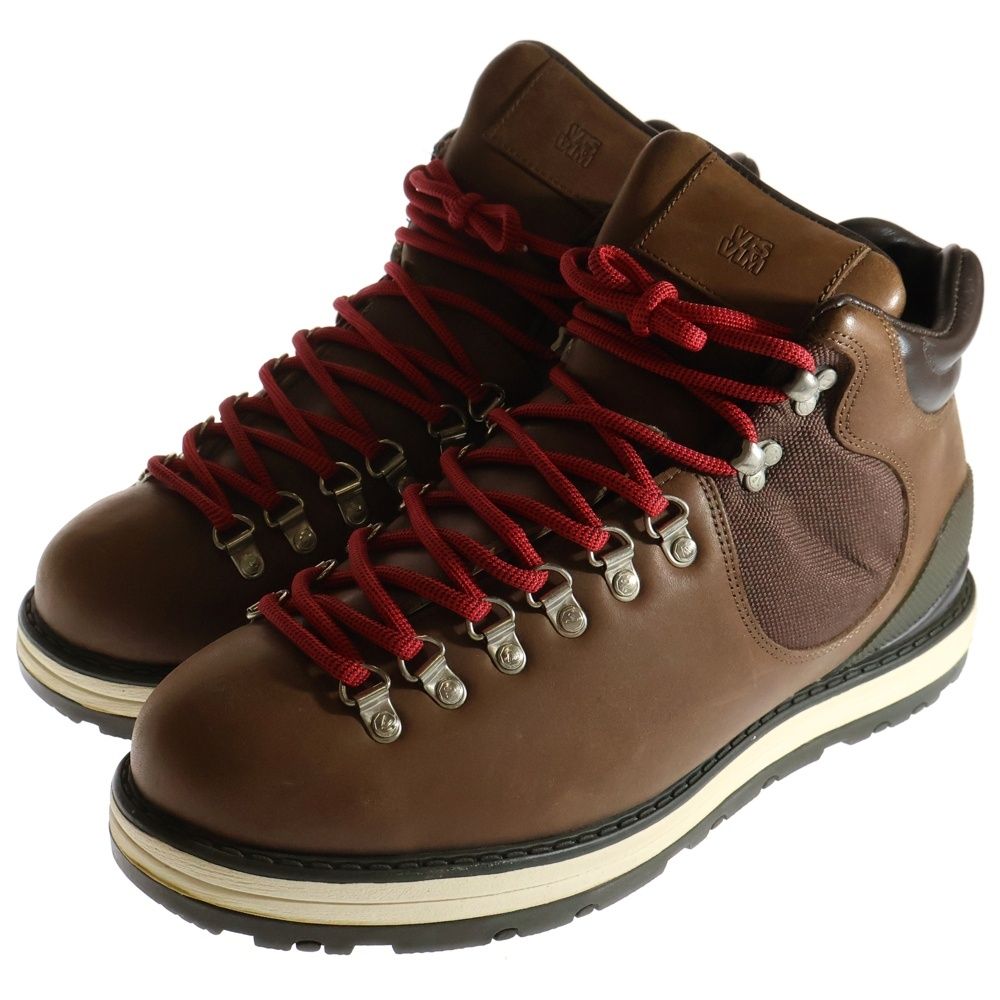 VISVIM ヴィスヴィム SERRA HIKER セラ ハイカー レザートレッキングシューズ ブラウン -01