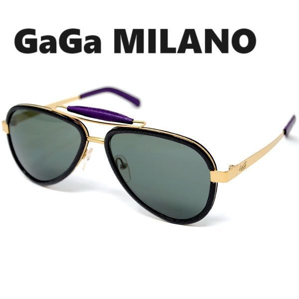 GaGa MILANO ガガミラノ LU54TCGOVTN-VIOLET サングラス ユニセックス