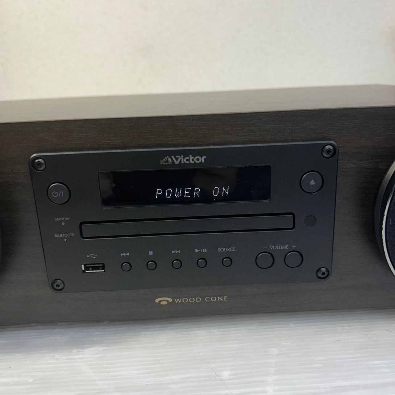  JVC ケンウッド ビクター コンポ EX D 7 ウッドコーン 製 Victor WOOD CONE ミニコンポ ラジオ コンポ