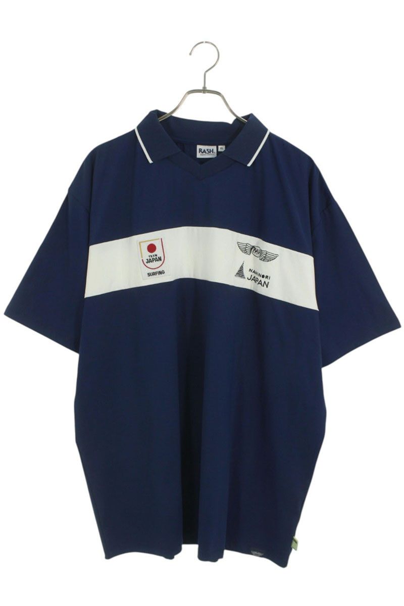 ラッシュ RASH NAMINORI JAPAN ポロシャツ M ラッシュ RASH