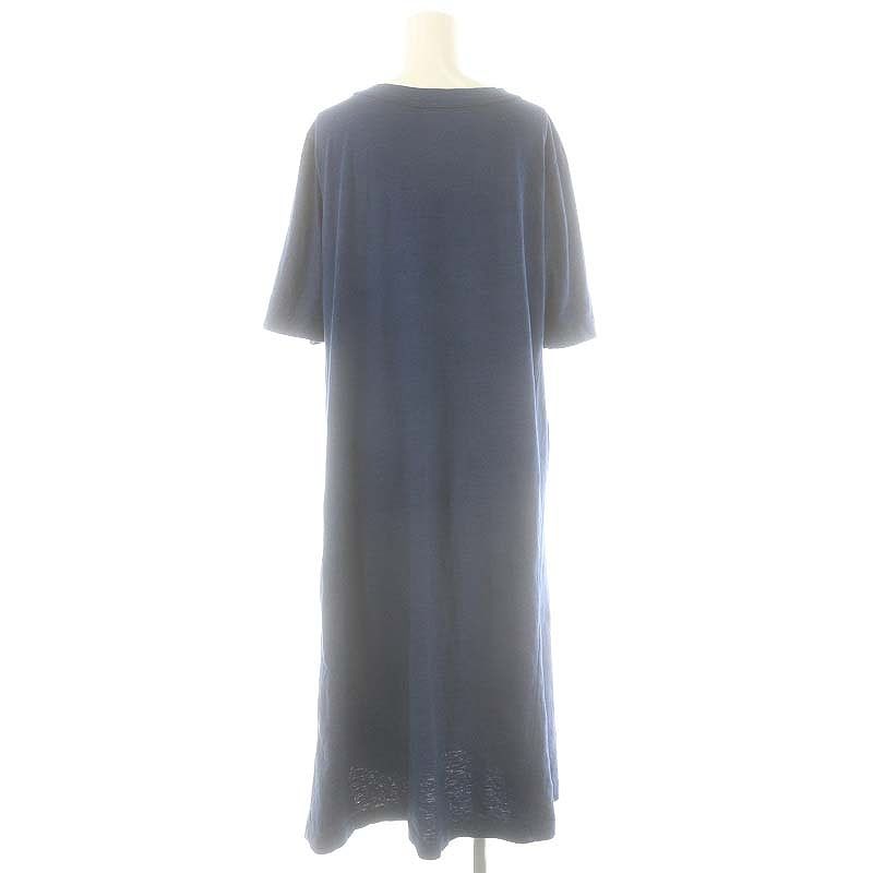 美品　フォーティファイブアール　ロングワンピース 半袖　45R フォーティーファイブアールピーエム 45R 45rpm 半袖 天竺 ワンピース