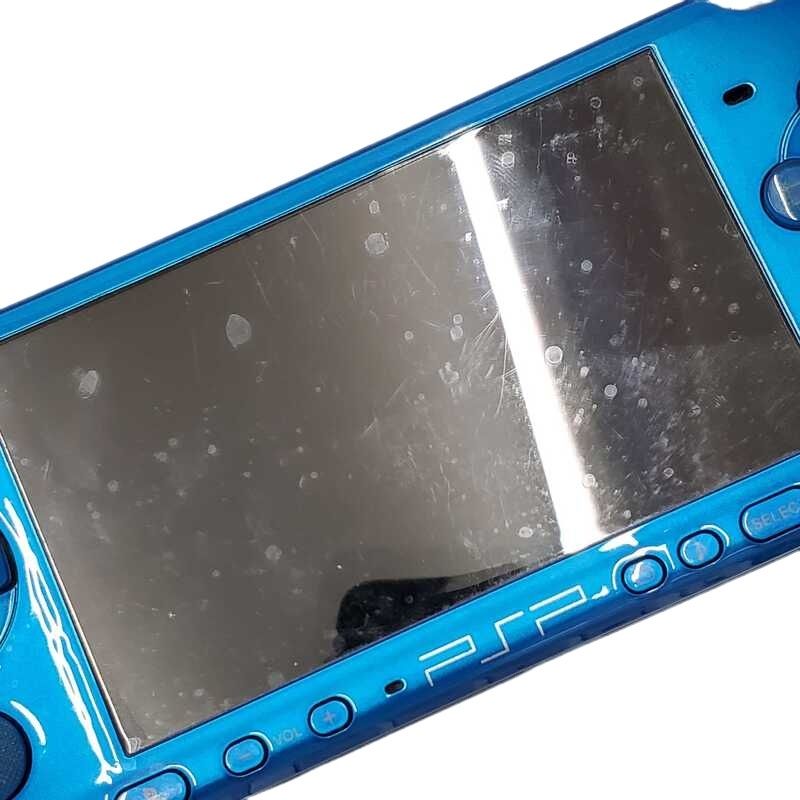 SONY - SONY ソニー プレイステーション ポータブル PSP-3000 ゲーム機本体 ブルー 動作未確認 【中古】 32506K154 SONY PSP-3000 プレイステーション・ポータブル 本体 すぐ遊べる