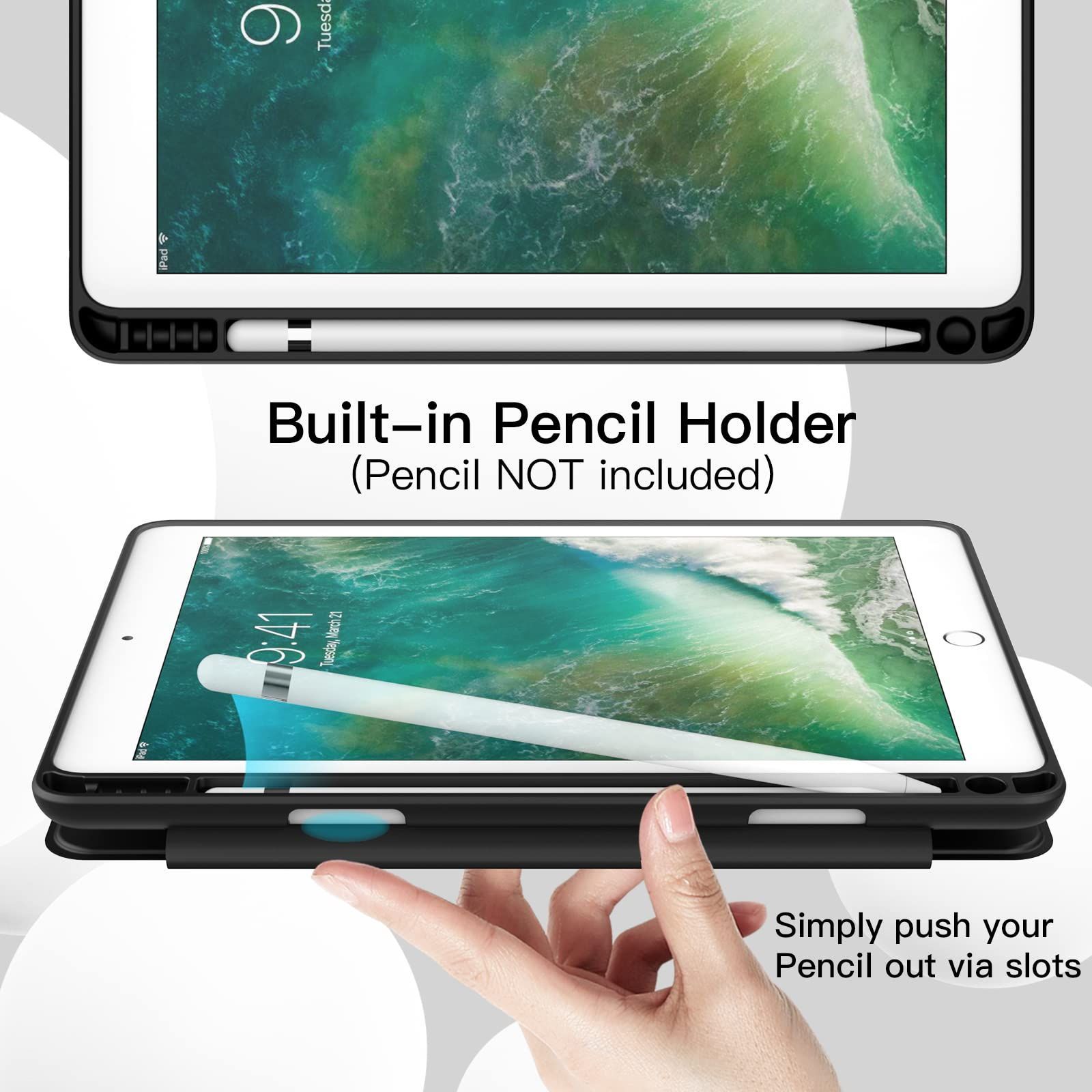 色: ブラック】JEDirect iPad 9.7インチ ケース第65世代、2 - メルカリ ...