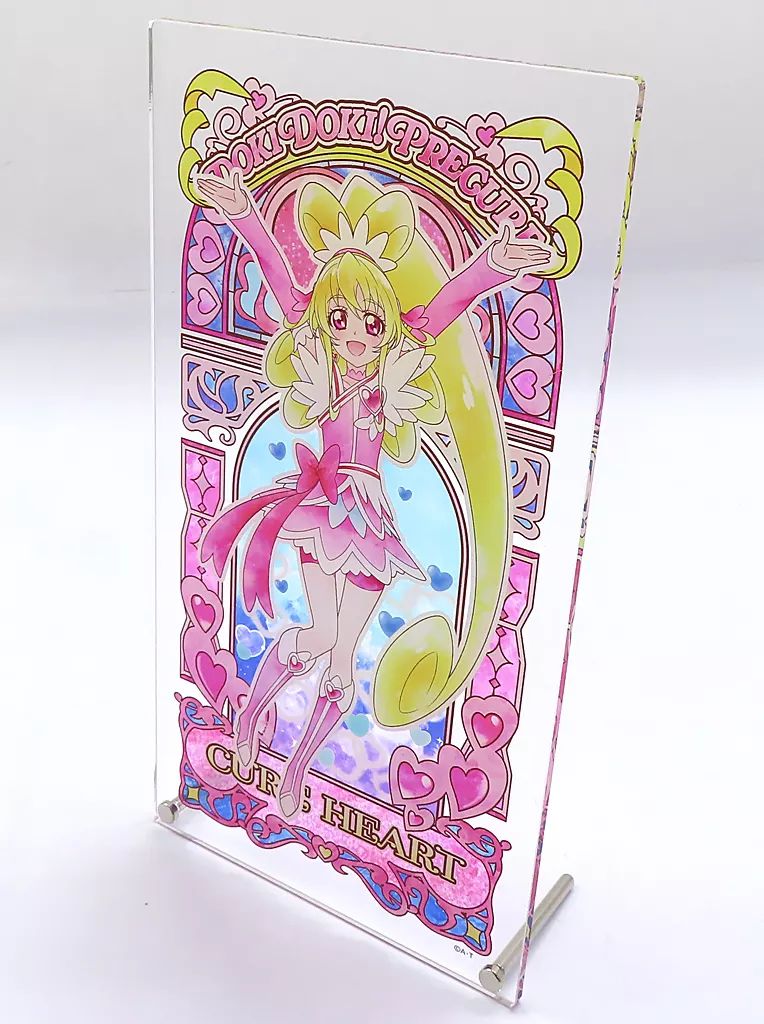 アクリルスタンド アクリルパネル キュアハート アクリルアートボード My heart flutters ドキドキ!プリキュア