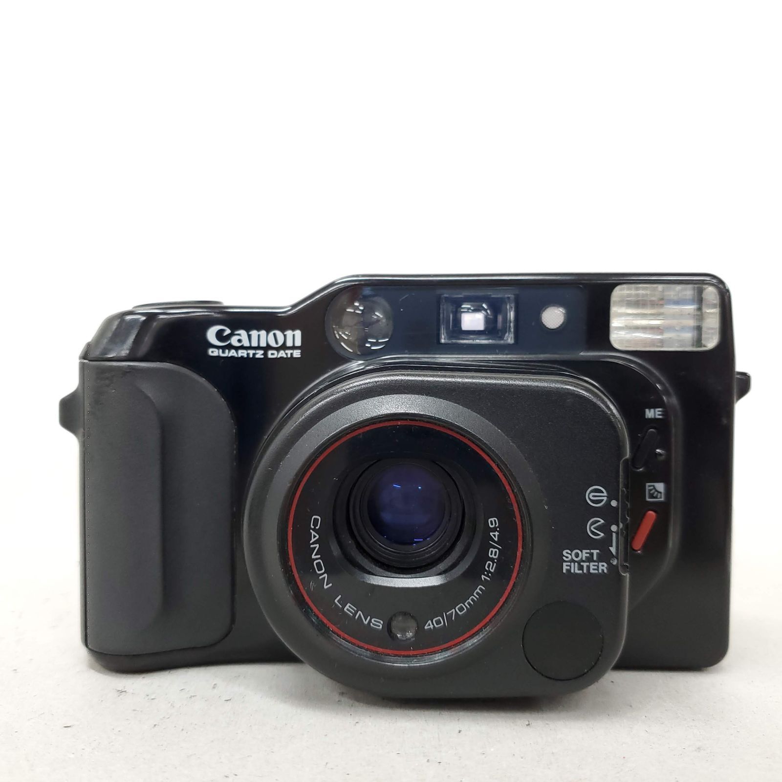 収納 動作 済 Canon Autoboy TELE QUARTZ DATE F0725-47-1v お見逃しなく！