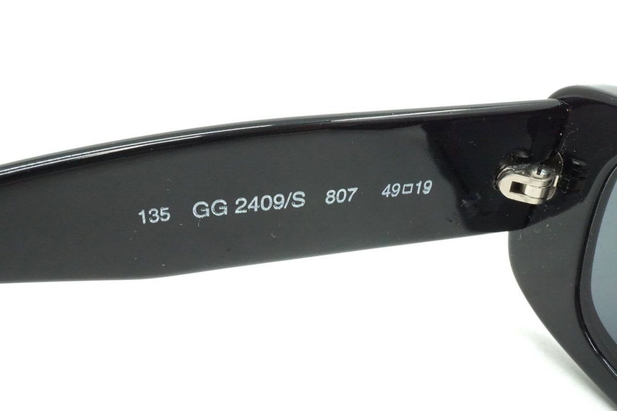 GUCCI GG2407S ブラック スクエア サングラス アイウェア y2k 【公式通販】