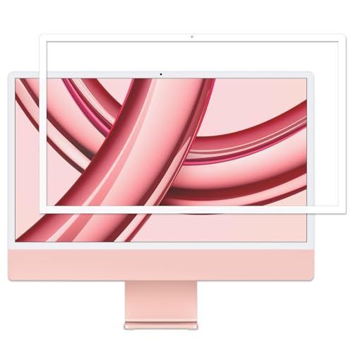 iMac 24インチ 2023年 M3 2021 用 フィルム 保護フィルム 粘着式 ブルーライトカット 繰り返し 脱着