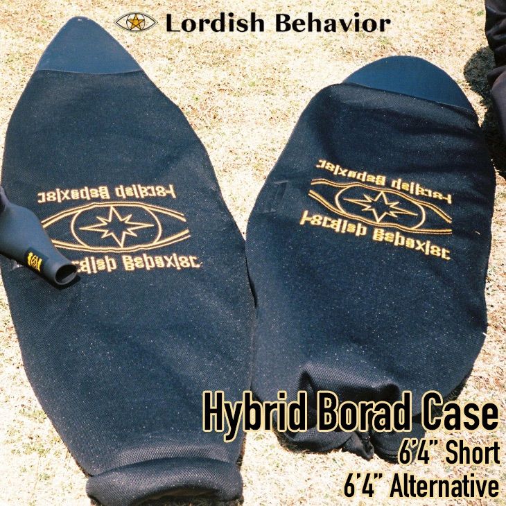 Lordish Behavior ハイブリッド ボードケース 6 4 ショート用-オルタナ用 軽量 メッシュ素材 ローディッシュビヘイビア HYBRID BOARD CASE LB