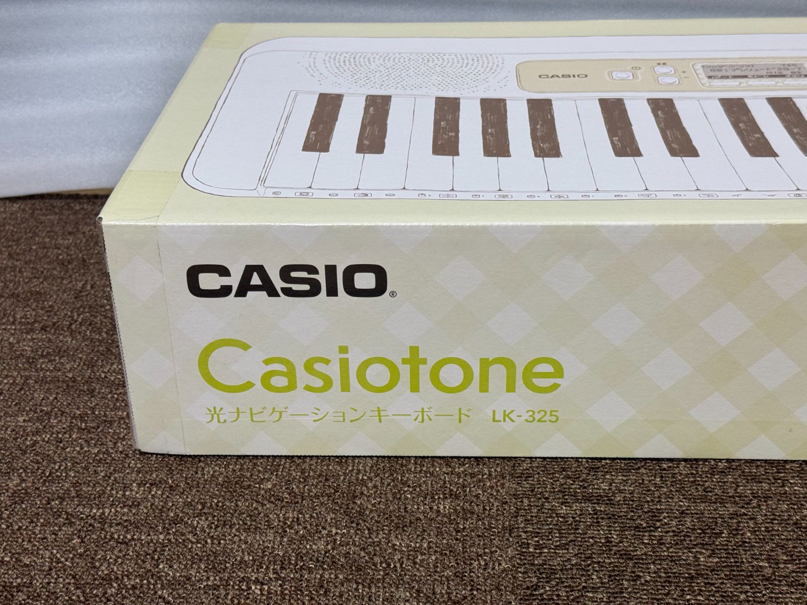 CASIO LK-325 めんどくさけれ 光ナビゲーションキーボード 61鍵盤 カシオ
