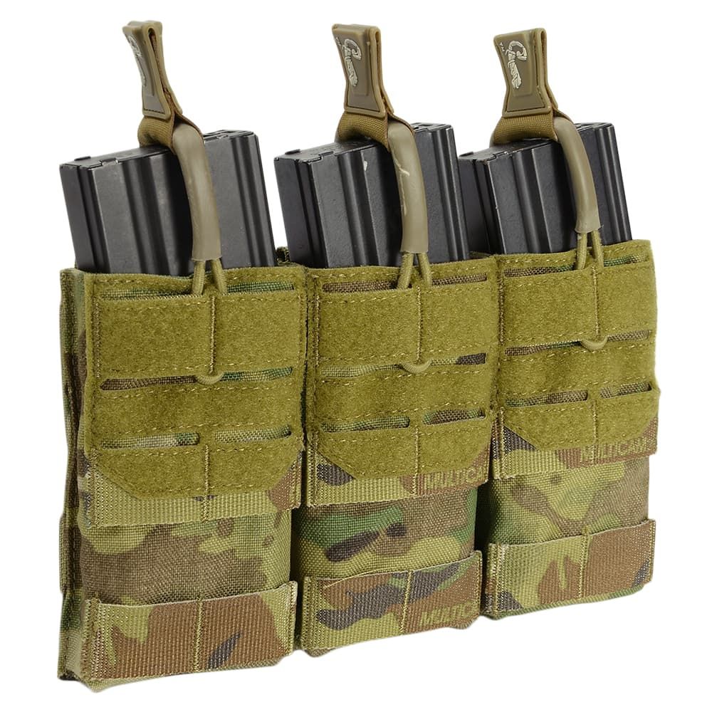 実物　AGILITE トリプルマガジンポーチ AG3 マルチカム WoSporT AGILITEスタイル AG3 5.56mmトリプルマガジンポーチ MC