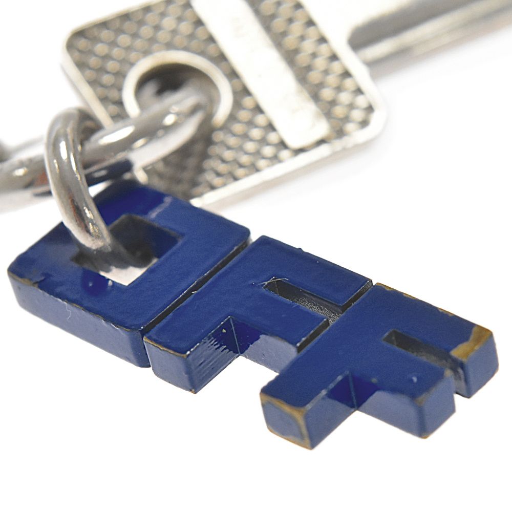 OFF-WHITE (オフホワイト) キーモチーフ フープピアス シルバー