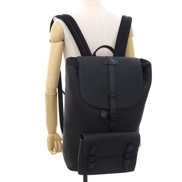 ルイヴィトン リュック トリヨンレザー クリストファー・スリムバック