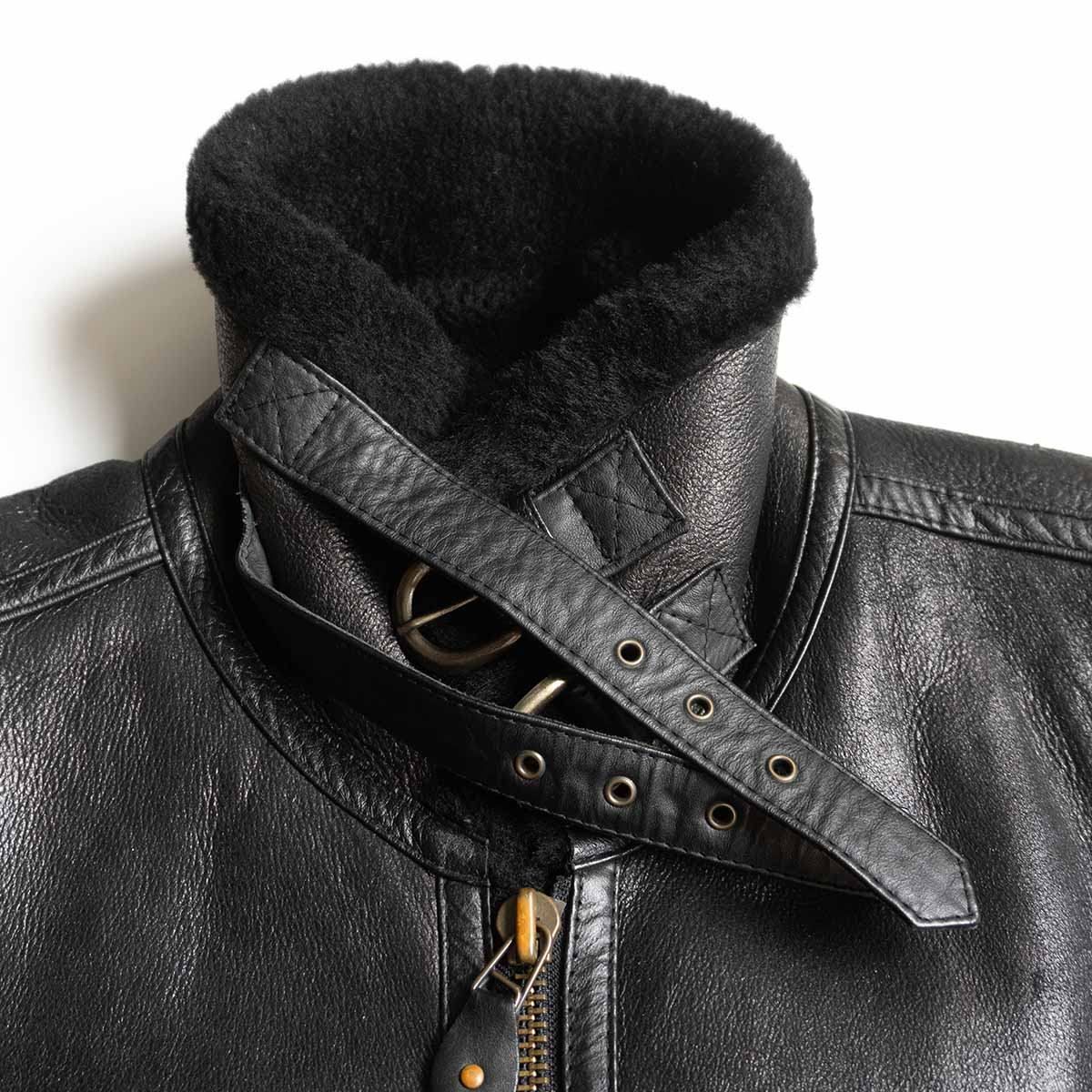 雰囲気抜群/ビッグサイズ】4MK-84【B-3 ムートンボンバージャケット