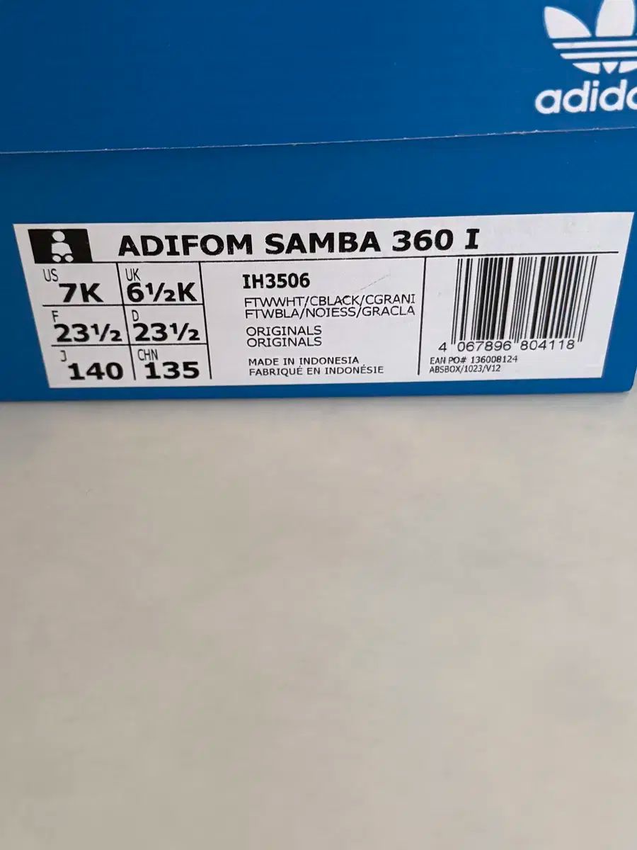 adidas アディダス サンバ ADIFOM SAMBA 360I 140 サイズ