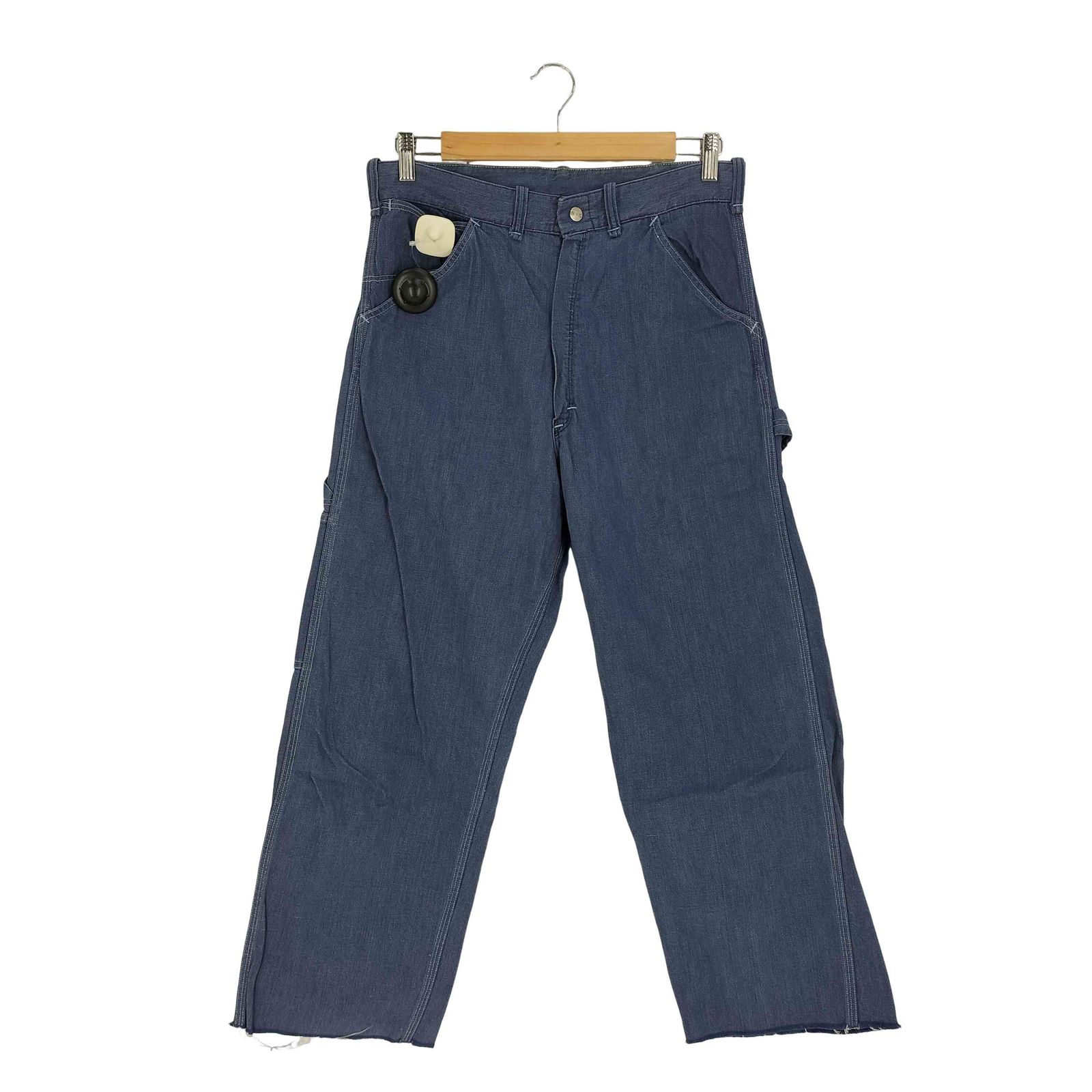 シアーズ Sears 70s SCOVILL GARDLOK ジッパー 裾カットオフ ペインターパンツ メンズ 表記無 