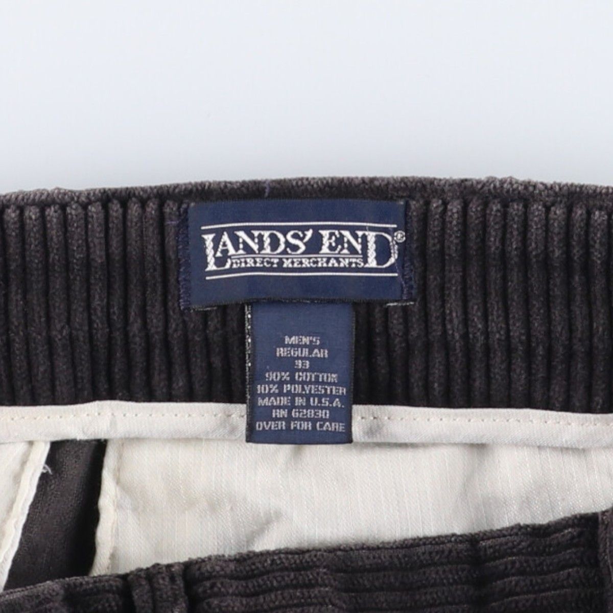 古着 ランズエンド LANDS' END ツータック 太畝 コーデュロイパンツ