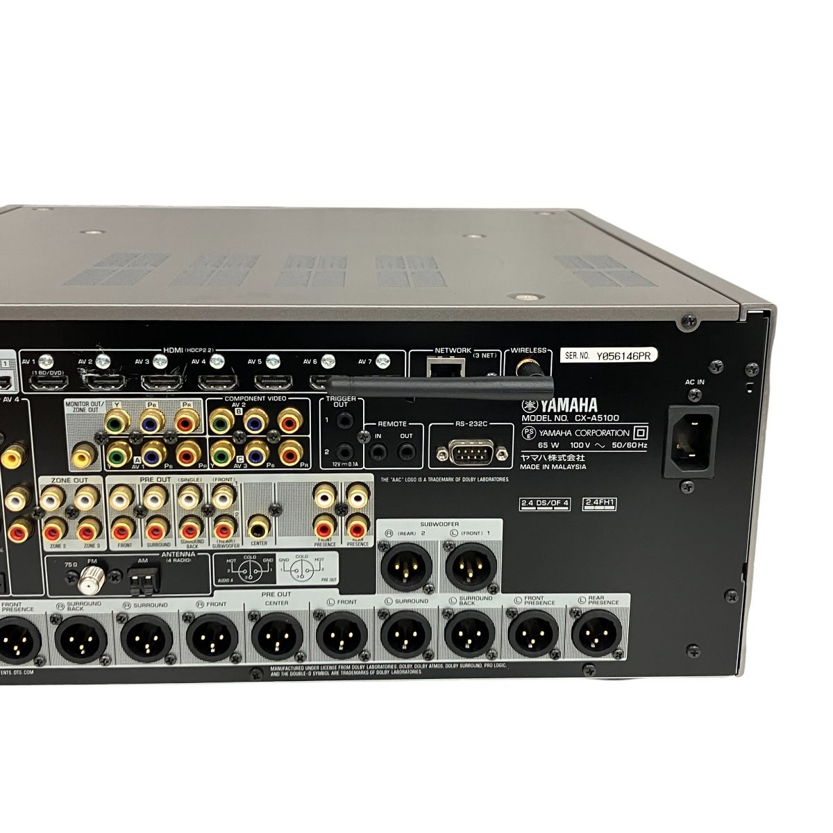 YAMAHA ヤマハ CX-A5100 AVENTAGE Separate Siries AVプリアンプ 音響 オーディオ 2015年製 T3909369