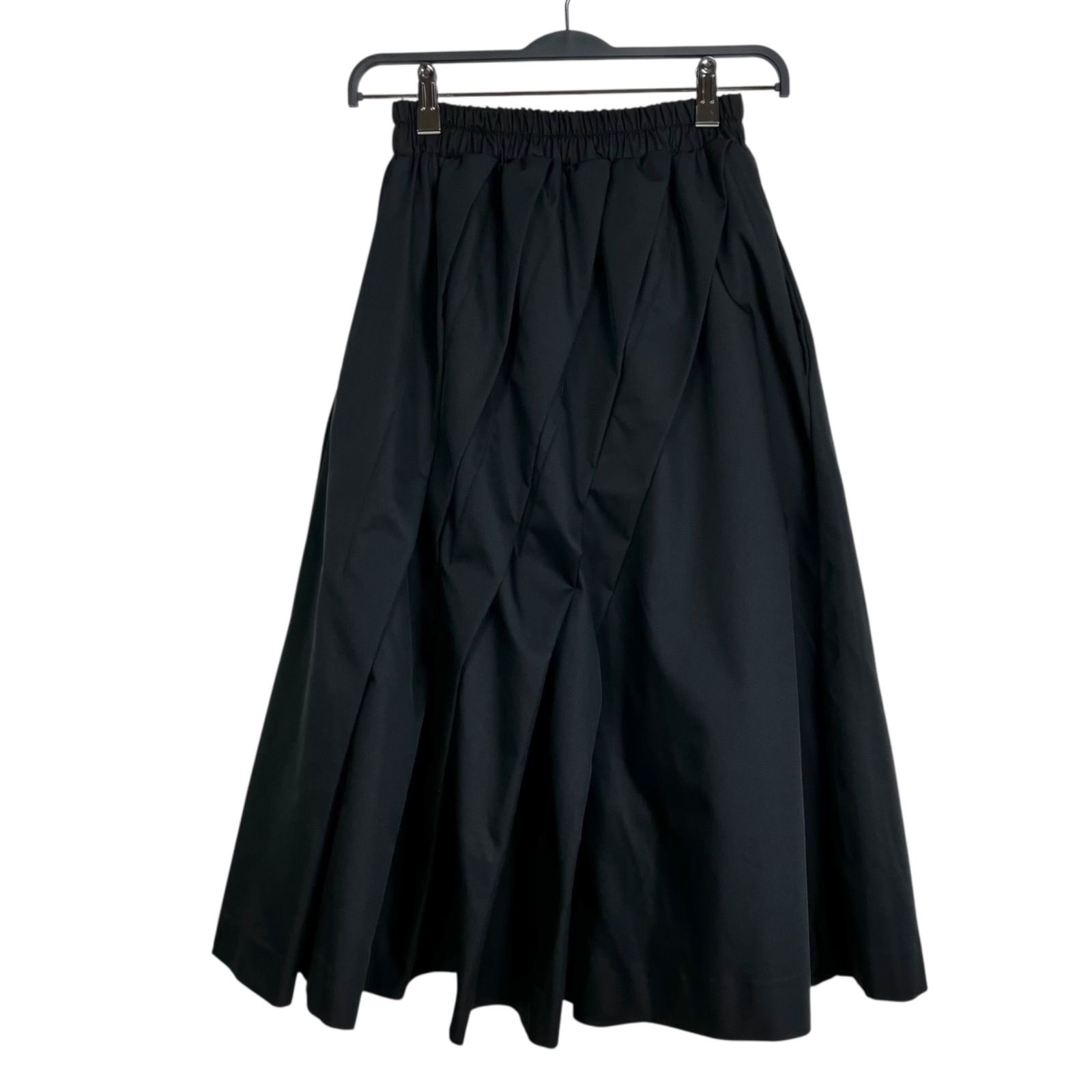 machatt ツイルタックスカート F ブラック 黒 マチャット ロング フ スカート