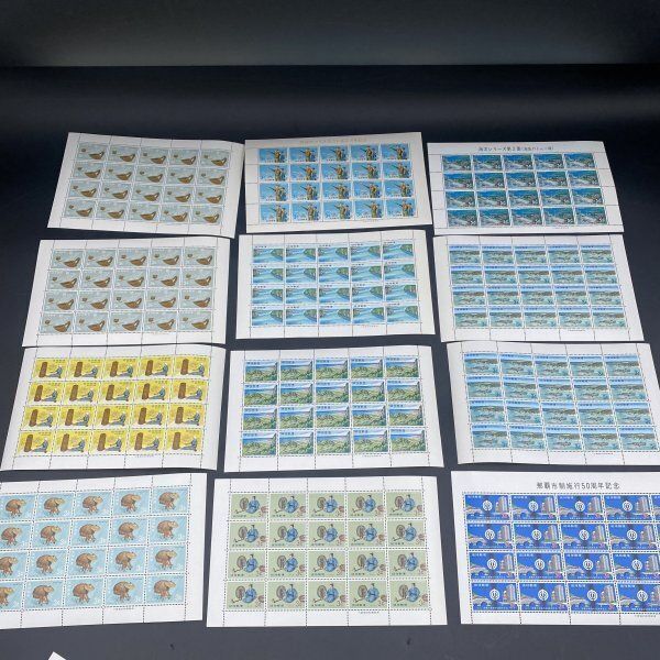 琉球切手 【 シート 】 おまとめ 25枚 未使用中古品
