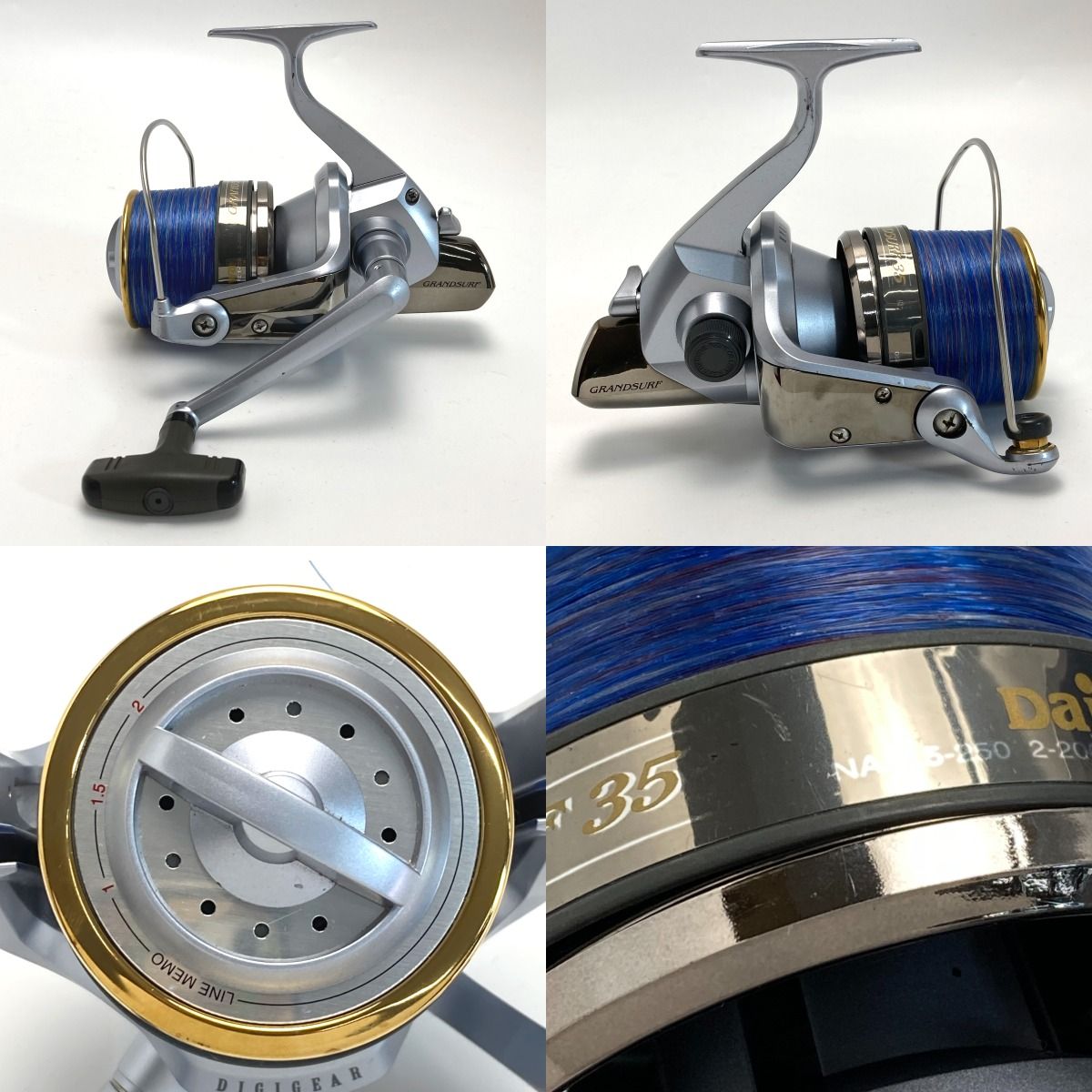 DAIWA - ☆☆DAIWA ダイワ グランドサーフ GRANDSURF 35 スピニングリール DAIWA ダイワ グランドサーフ GRANDSURF 35 スピニングリール