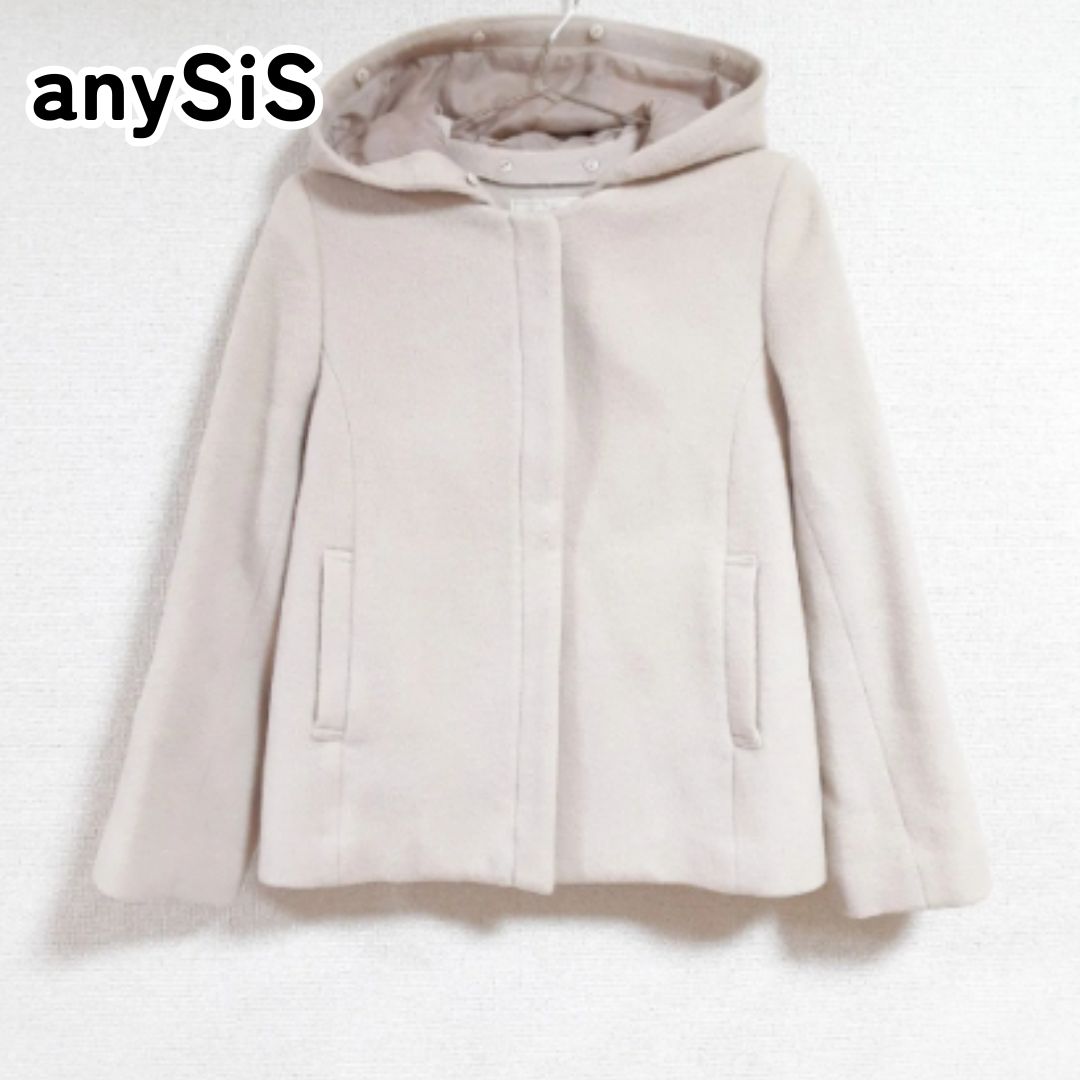 エニィスィス ショートコート 1（S） any SiS ノーカラーショート