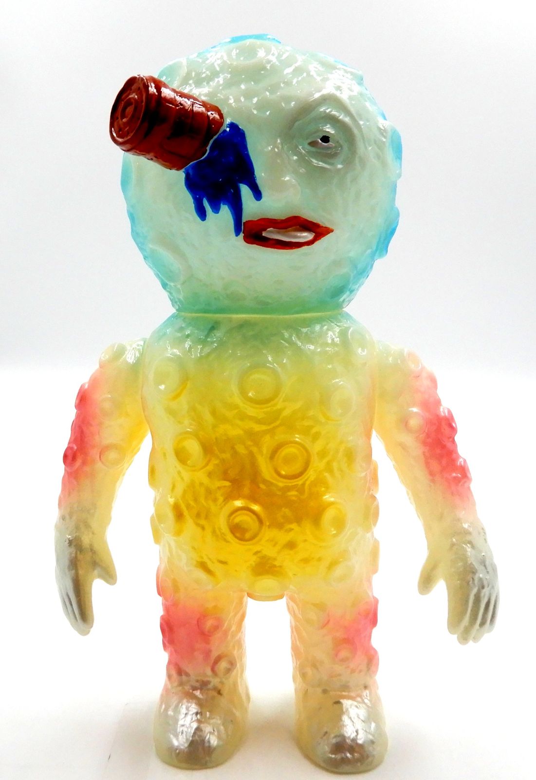 ターゲットアース ムーンナイトアルファ マーミット スカルヘッドバット ターゲットアース ムーンナイトアルファ 蓄光 ソフビ マーミット