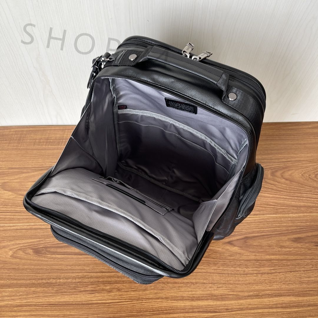 新品未使用 TUMI ALPHA3 本革 レザー リュック ビジネスバッグ バックパック ブリーフパック アルファ3  9603578|mercariメルカリ官方指定廠商|Bibian比比昂代買代購