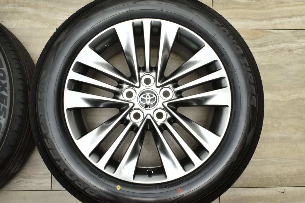 2023年製 新車外し品】トヨタ 40 アルファード Z 純正 18in 7J +40 PCD120