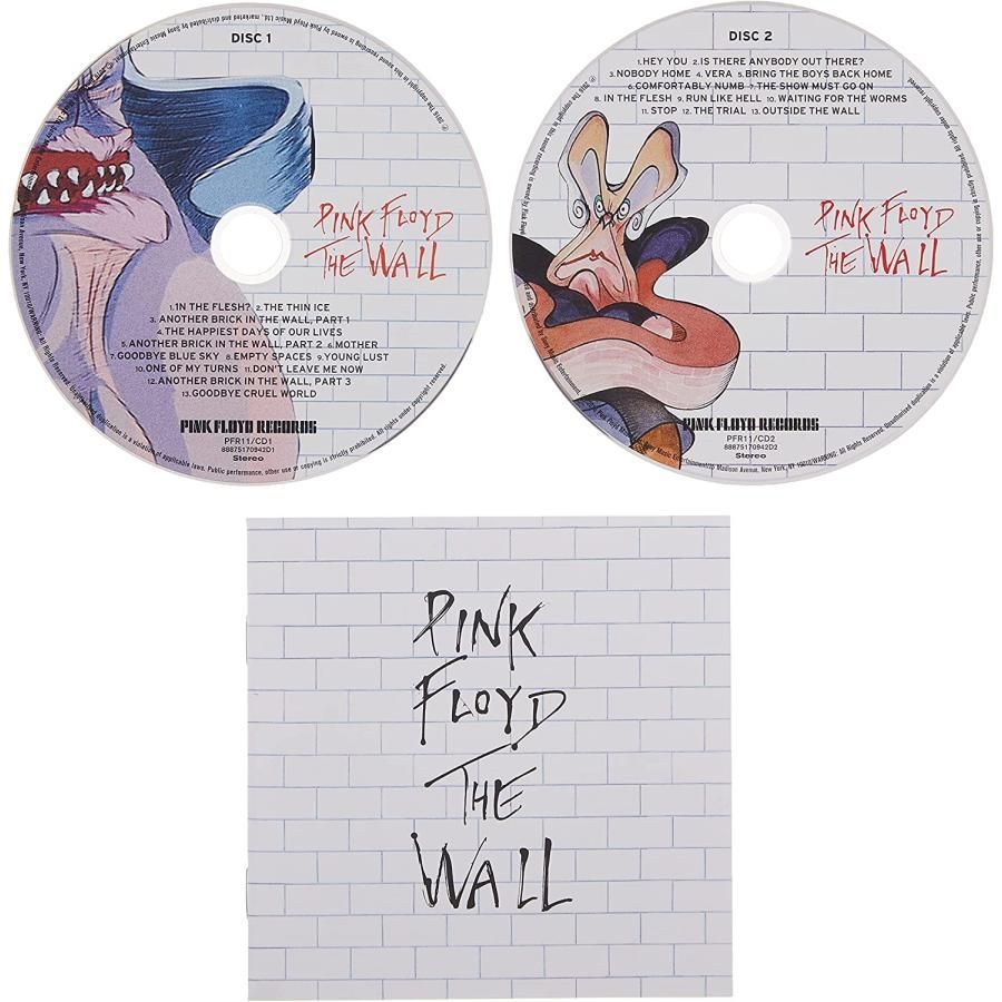 ピンクフロイド 壁 TheWall vinyl レコードUK盤 MINT-