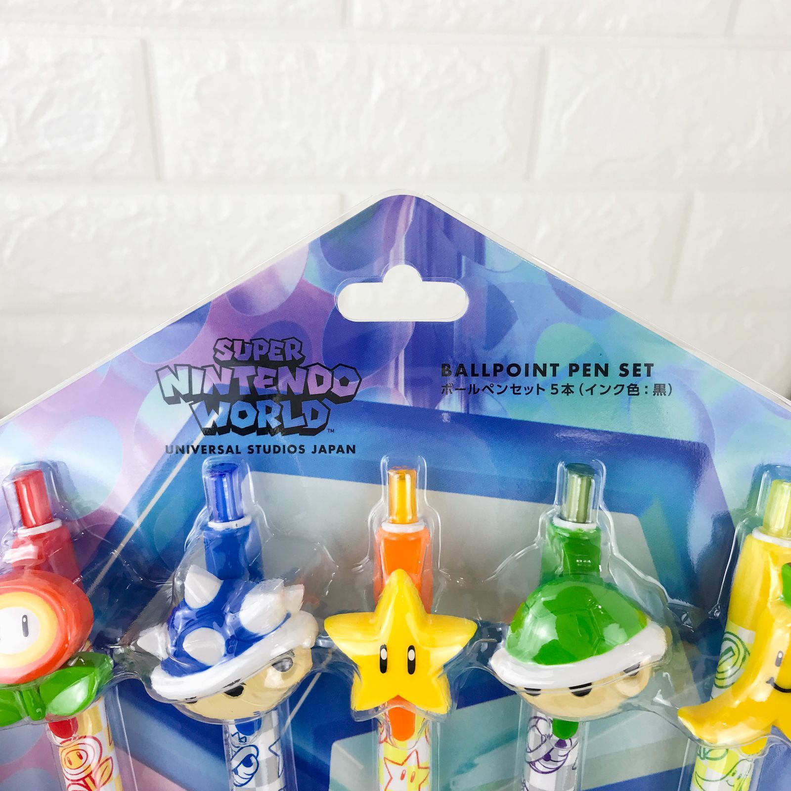 新品・未開封 USJ限定 マリオカート ボールペン5本セット