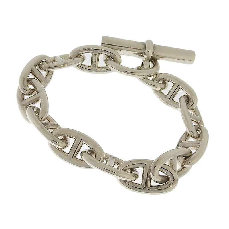 エルメス HERMES シェーヌダンクルGM ブレスレット SV925 シルバー色 新入荷 HE1098