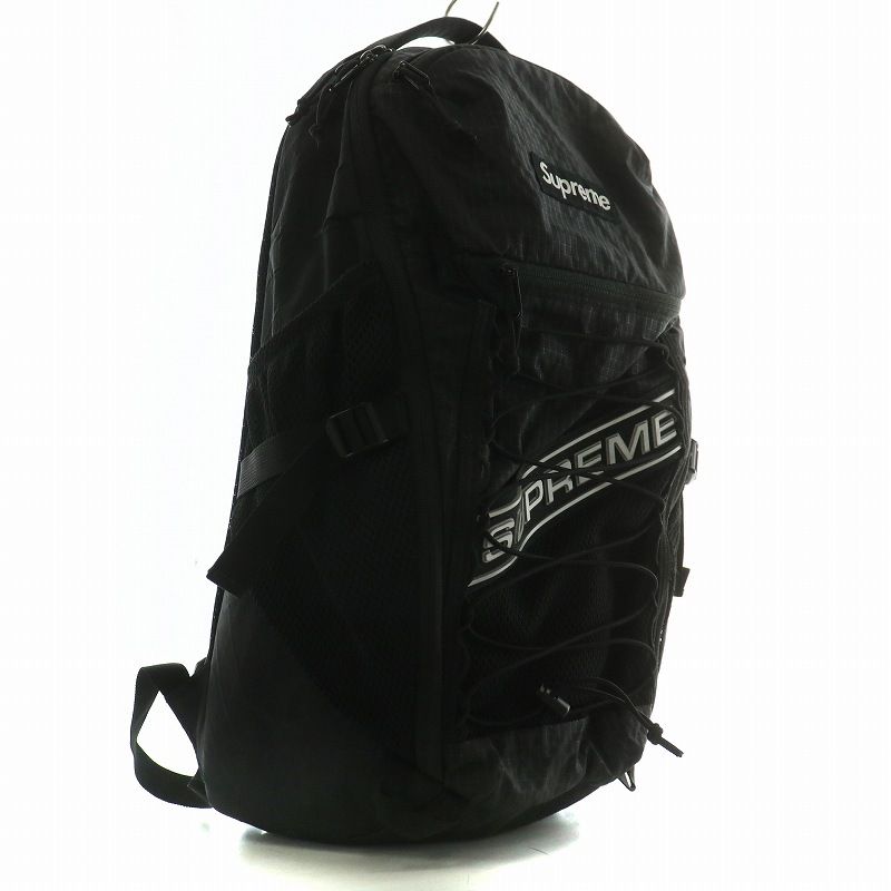 【極美品】完売品 シュプリーム パックパック リュック 23FW 黒 シュプリーム SUPREME 23AW Backpack Black バックパック