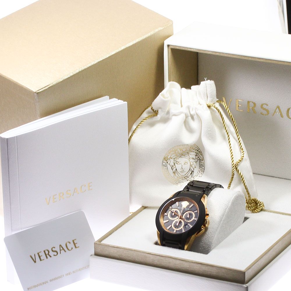 ヴェルサーチ VERSACE VEM800418 キャラクター クロノグラフ クォーツ 