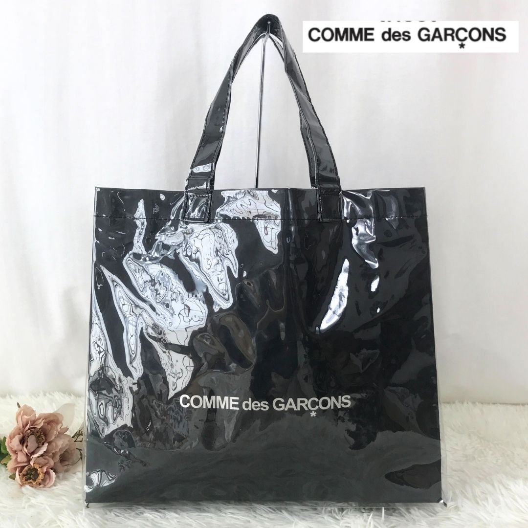 COMME des GARCONS コムデギャルソン ビニールバッグ トートバッグ