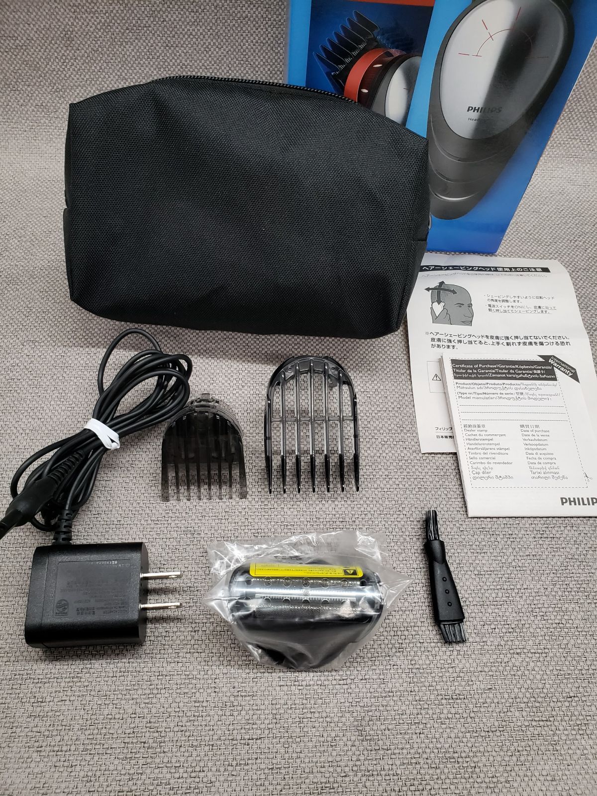 PHILIPS フィリップス セルフヘアーカッター Sries5000 本体2個 PHILIPS フィリップス セルフヘアーカッター Sries5000 QC5582