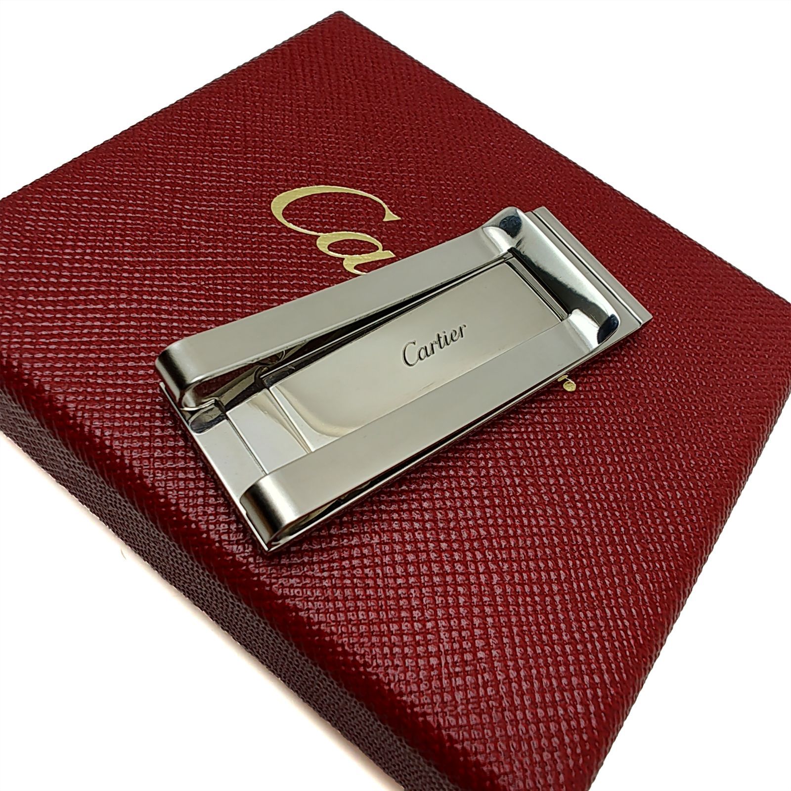 カルティエ　Cartier マネークリップ　サントス 国内発送☆Cartier】サントス ドゥ カルティエ マネークリップ