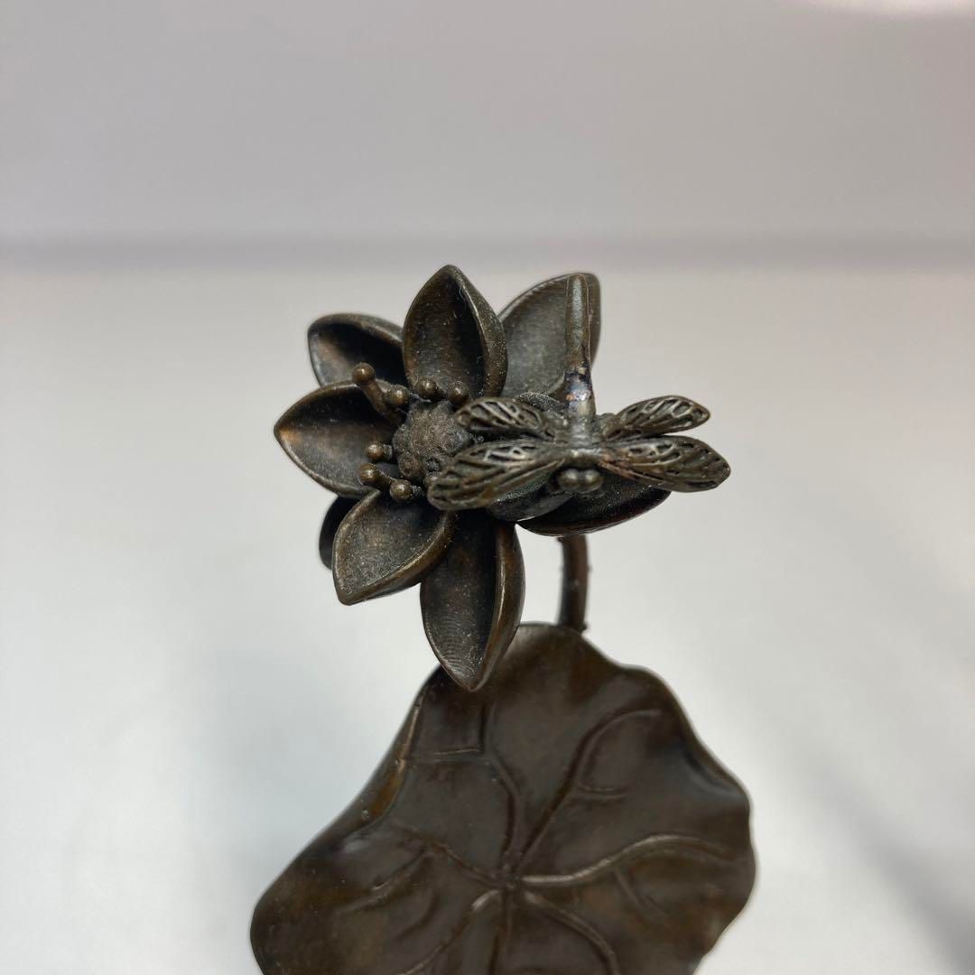 古銅 細工置物 2点 708g トトカサ 本さ5-0512