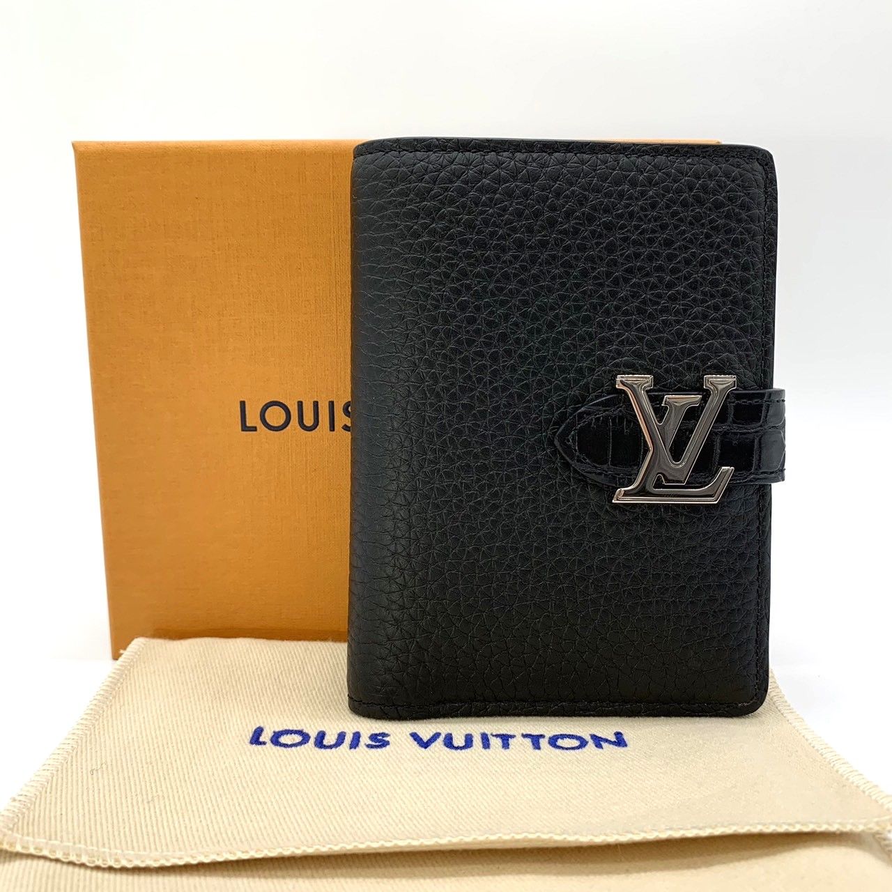 希少！即納！LV ヴェルティカル ウォレット コンパクト クロコ