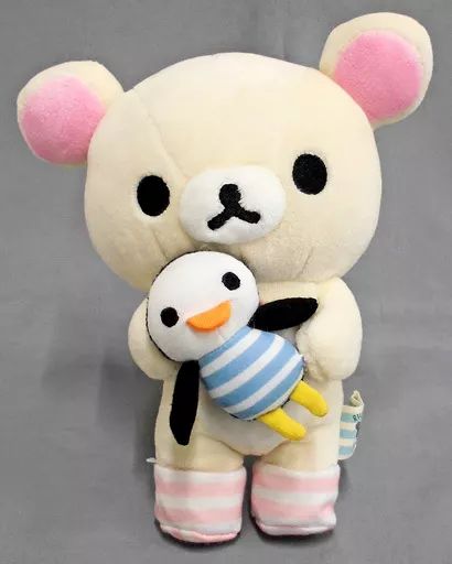 中古】ぬいぐるみ コリラックマ(しましま靴下) あつめてぬいぐるみ