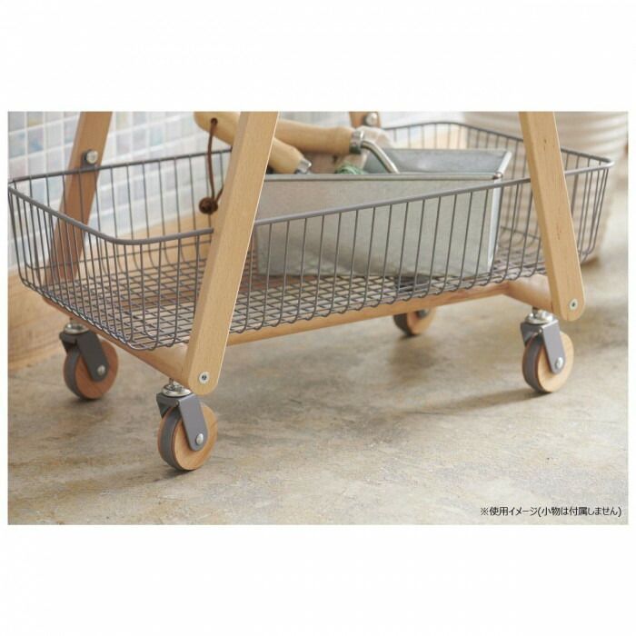 リヴ キャリーバスケットワゴンM