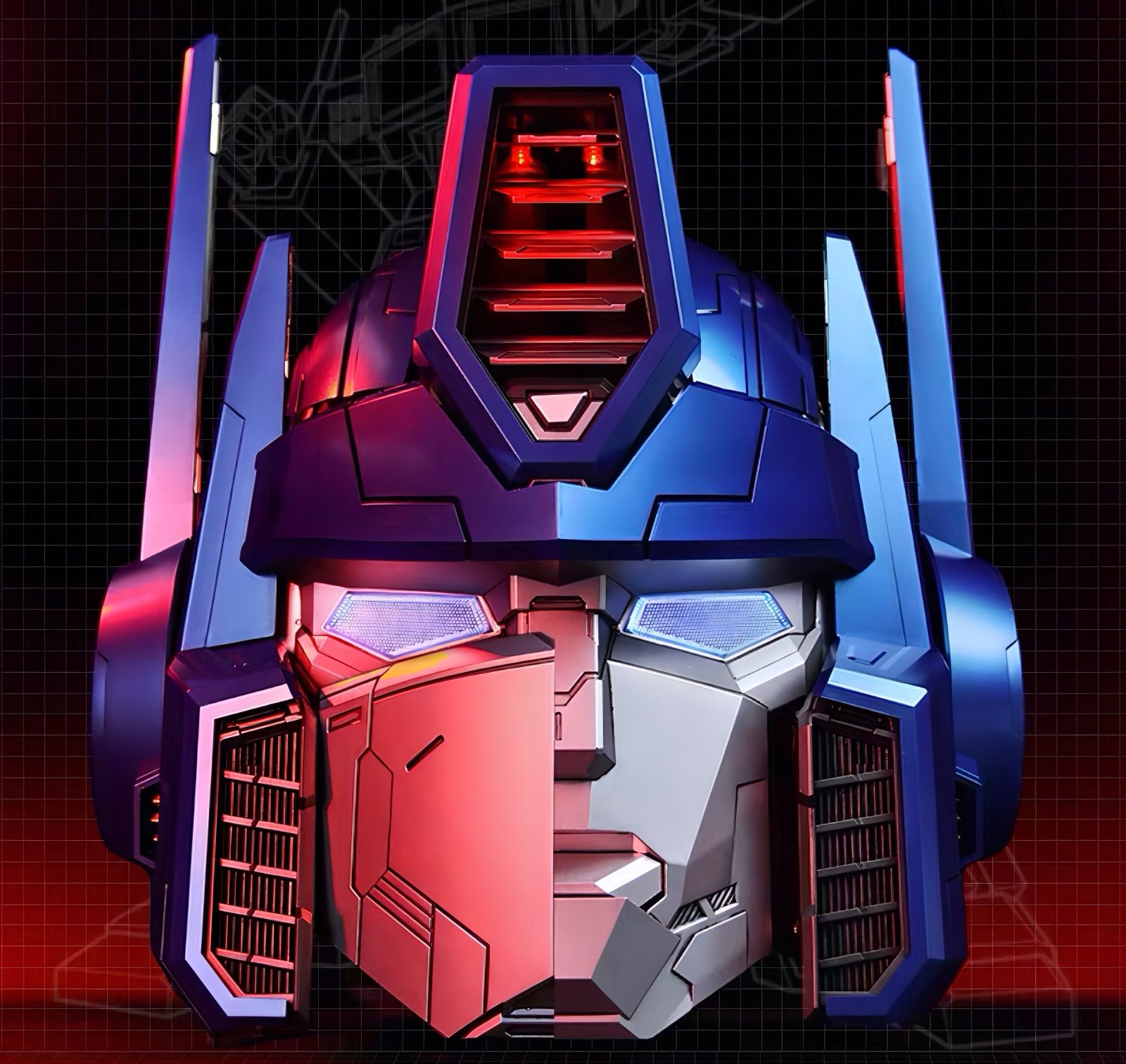 トランスフォーマー オプティマスプライム リアルマスク ヘルメット高