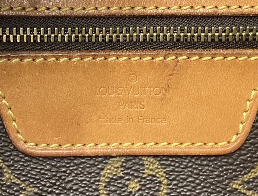 鑑定済み　良品✨　ルイヴィトン　モノグラム　サックショッピング　トートバッグ 希少中古□LOUIS VUITTON モノグラム サックショッピング レザー