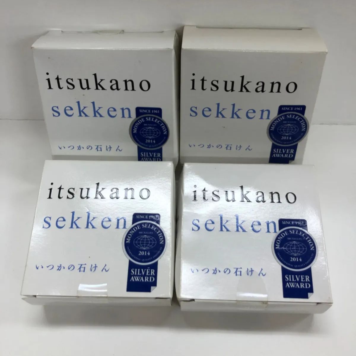 T583 水橋保寿堂製薬 いつかの石けん 100g×4箱 セット